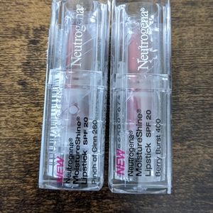 Neutrogena MoistureShine Lipsticks 2 pack